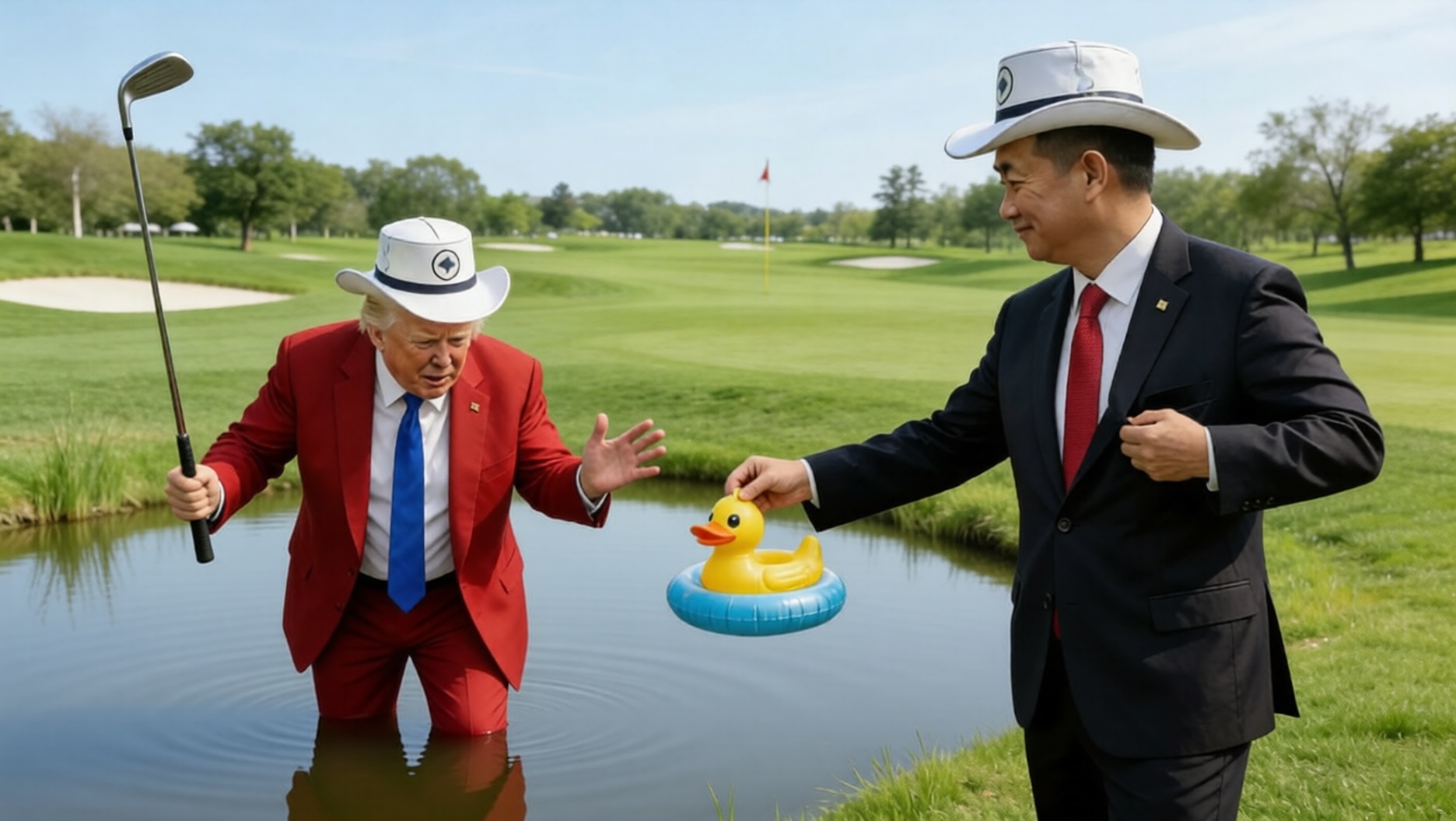 Trump and Xi