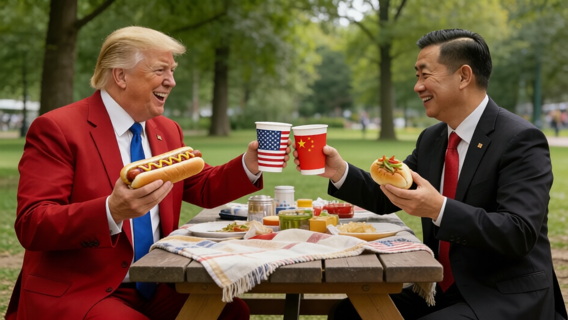 Trump and Xi