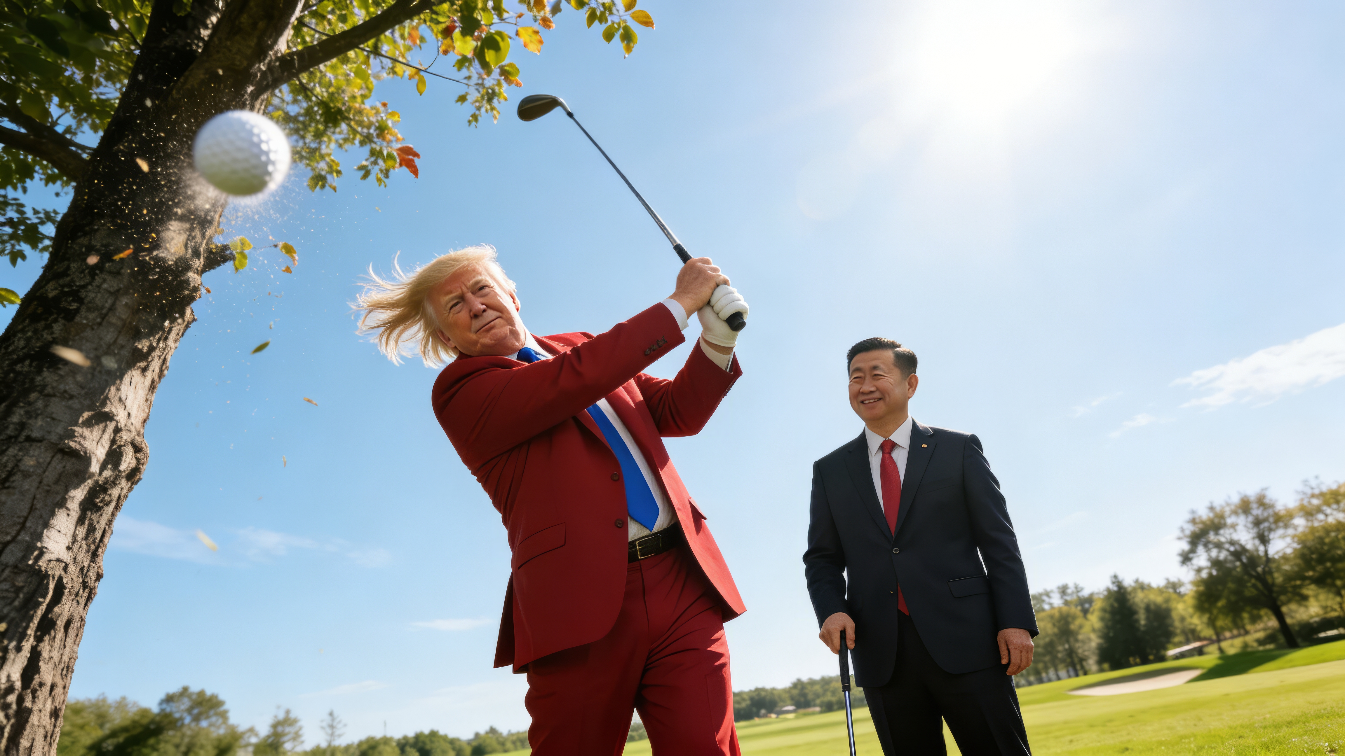 Trump and Xi